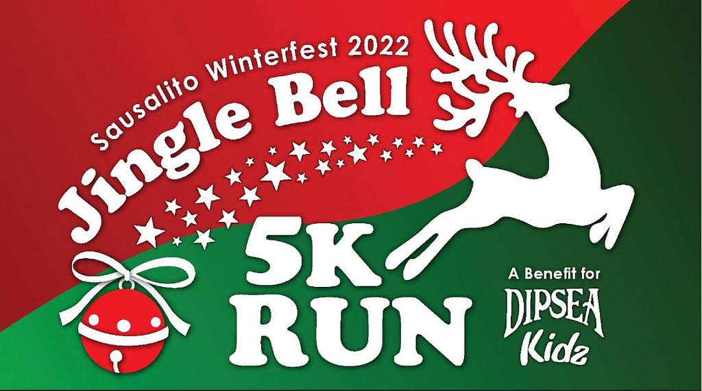 jingle bell 5k run poster