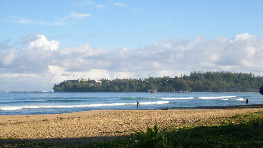 Wai'oli Beach, Hanalei Bay, Kauai