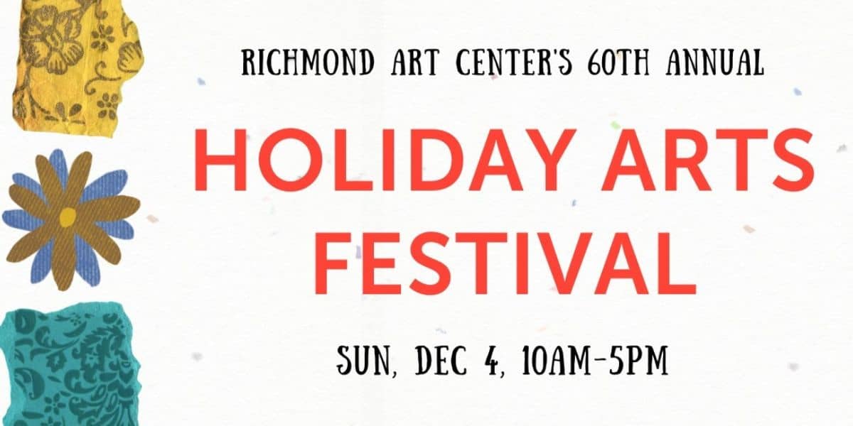 holiday arts festival poster