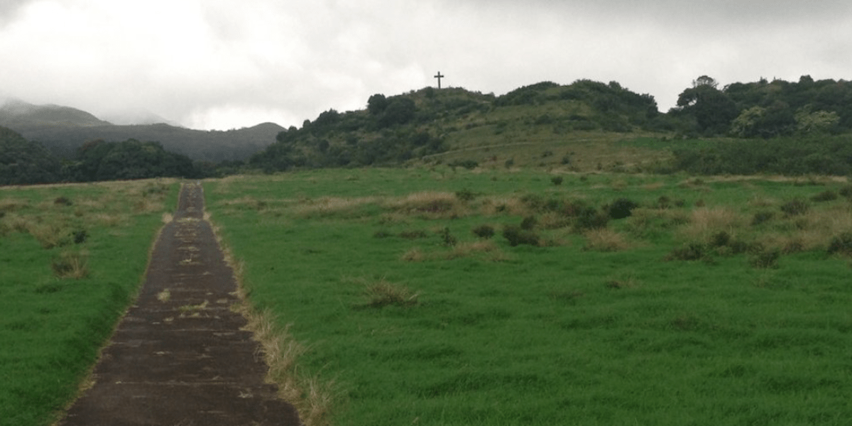 Hike to the Cross in Hana