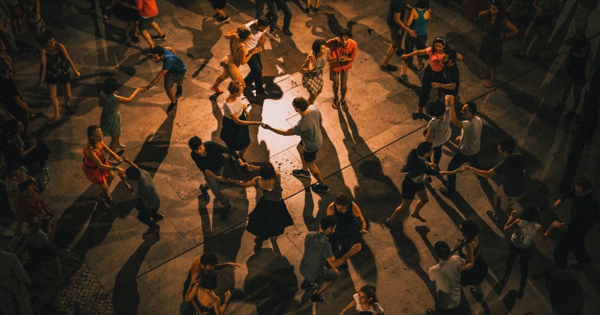 people dancing
