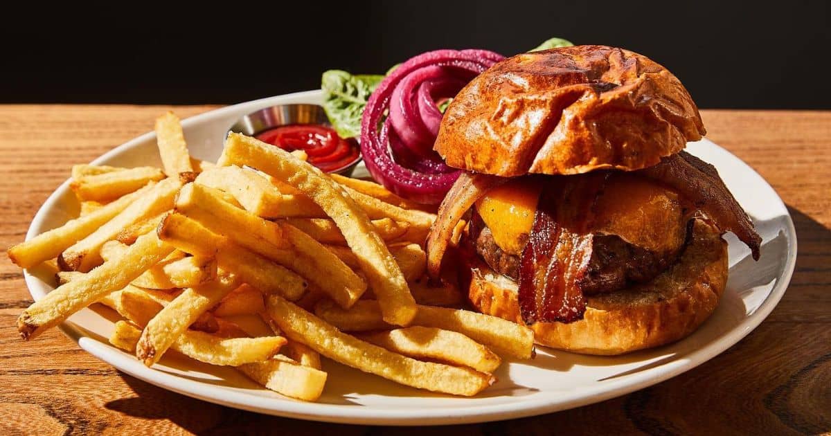 burger from nopa