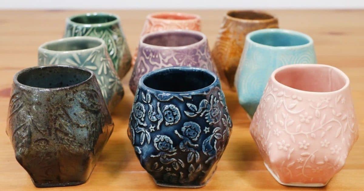 pottery at marin arts and crafts fair
