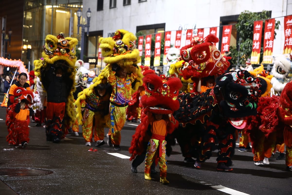 Lion Dancers San Francisco Lunar New Year