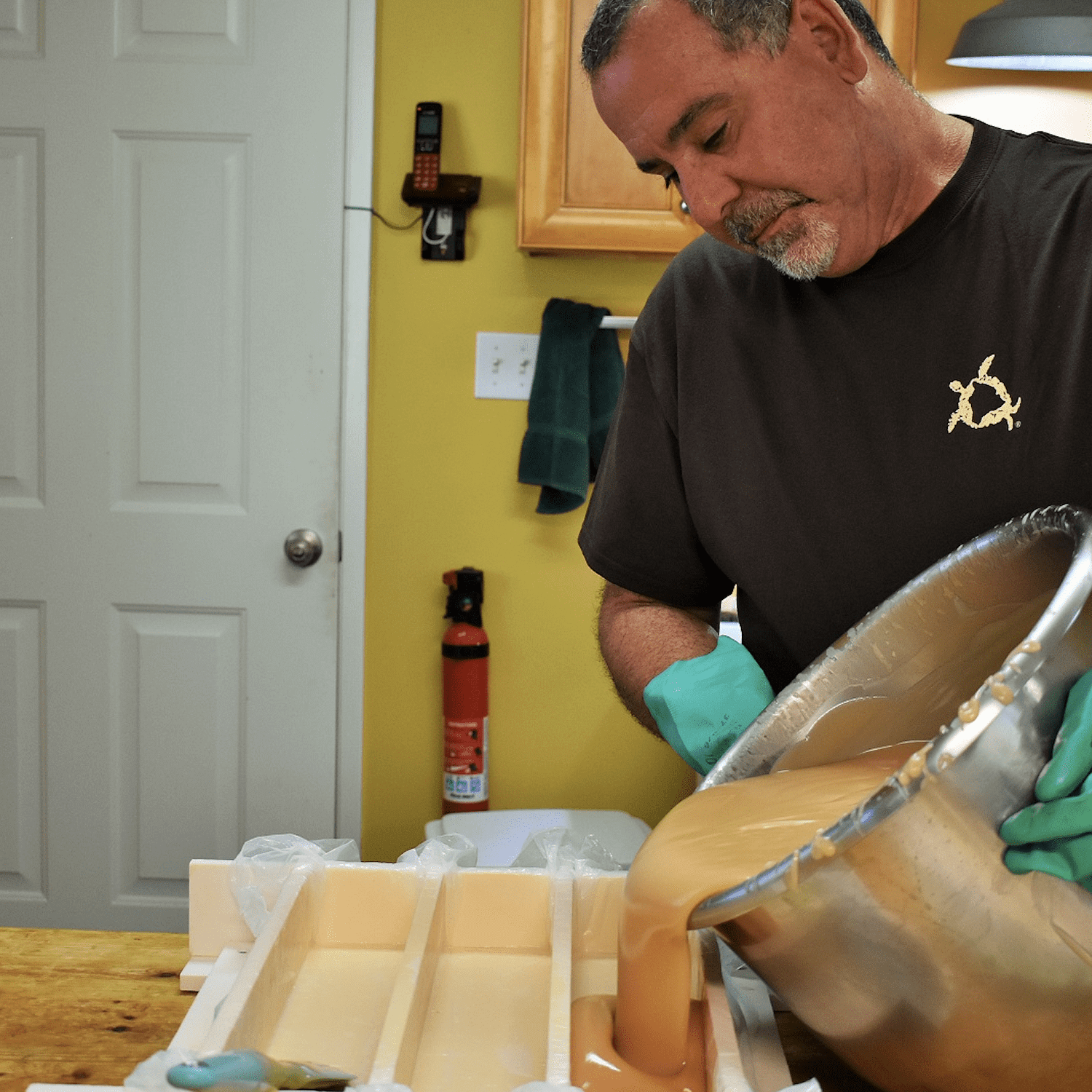 Kona Natural Soap Co-Greg Colden Pouring Soap-Shop-Provisions-Local Makers-800x800
