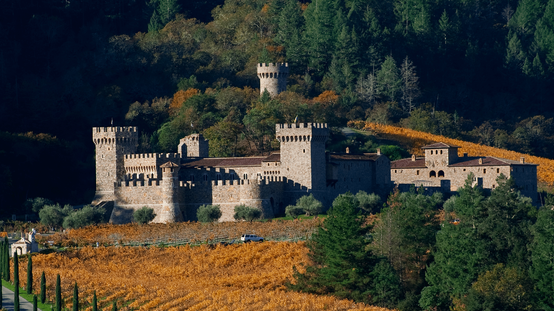 Castello di Amorosa, Calistoga, Napa Valley Wineries