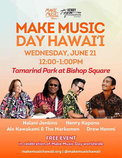 Make Music Day 2023, Oahu