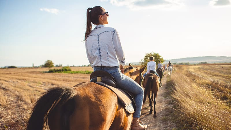 SoCal-Ojai-Horseback Riding-credit FluxFactory iStock-1209078234-800x450
