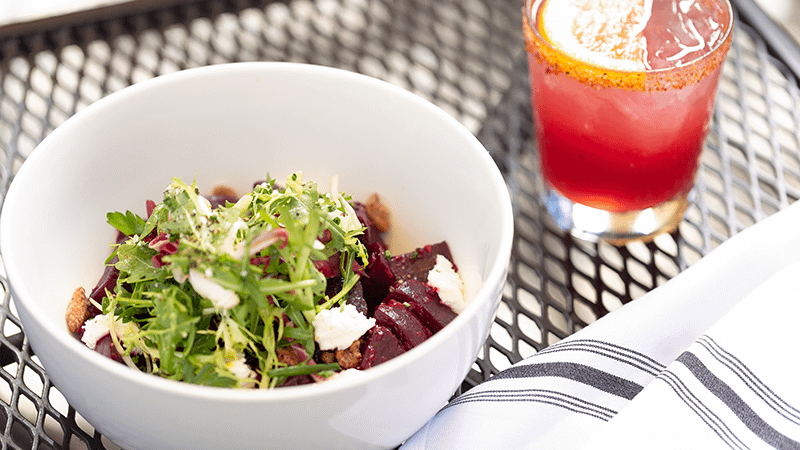 Sonoma-lunch-H Monti's Beet Salad, Courtesy Stark Reality Restaurants-800x450