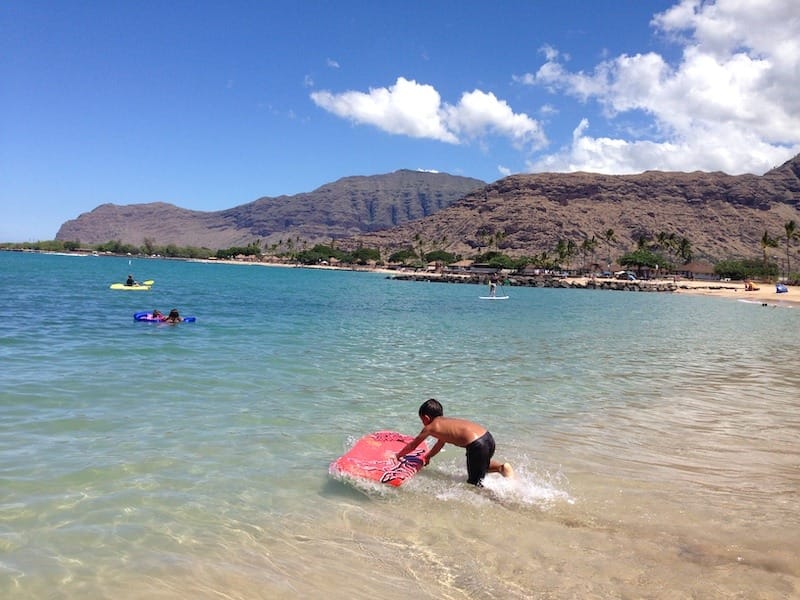 Pokai Bay, Oahu Beaches, West Side, Photo Hawaii Islander